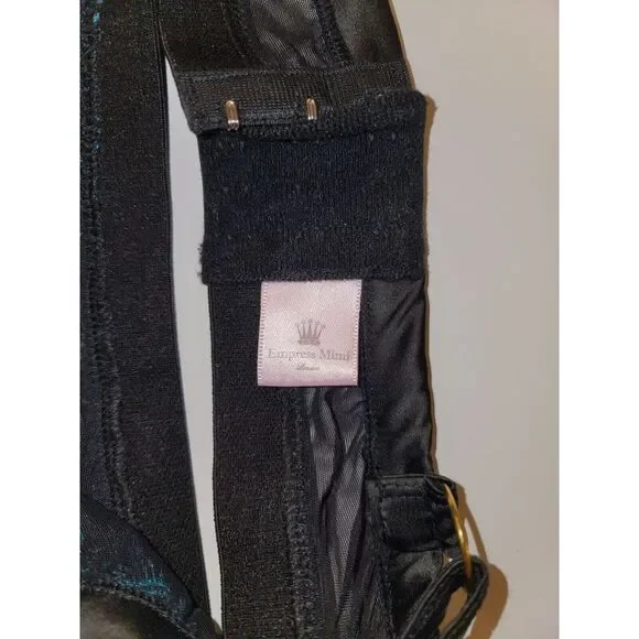 Empress‎ Mimi London Green And Black Size XS Bralette - Picture 6 of 6